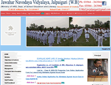 Tablet Screenshot of jnvjalpaiguri.com